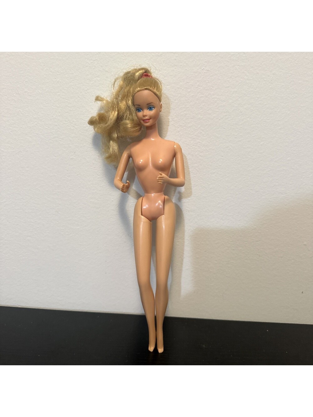Vintage 1966 Mattel Barbie Doll Blonde Blue Eyes Twist And Turn Waist Taiwan